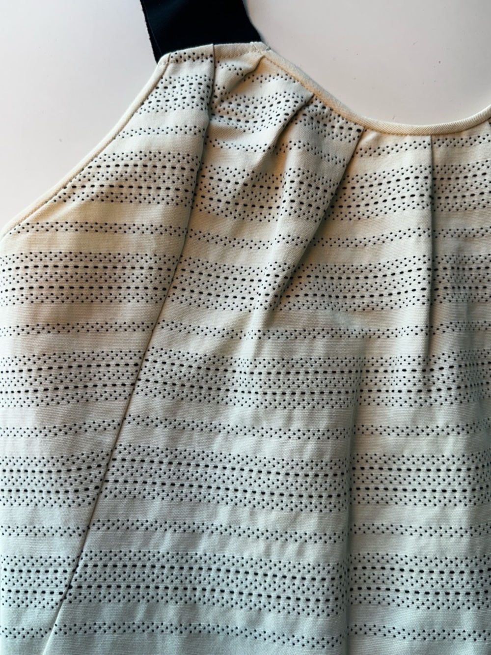 Zero + Maria Cornejo Cream and Black pattern dress sz 6 - Picture 2 of 9